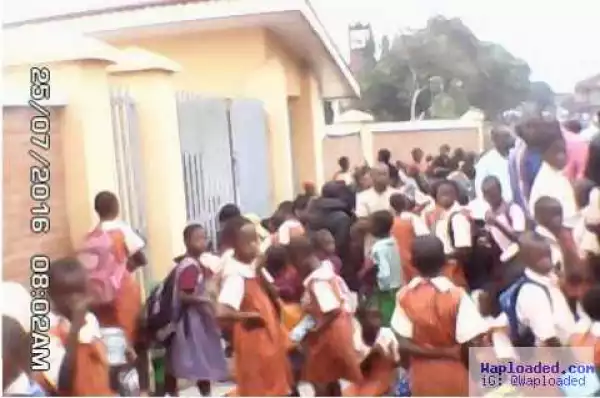 Ondo Mega School workers protest non-payment of 13 months salarie